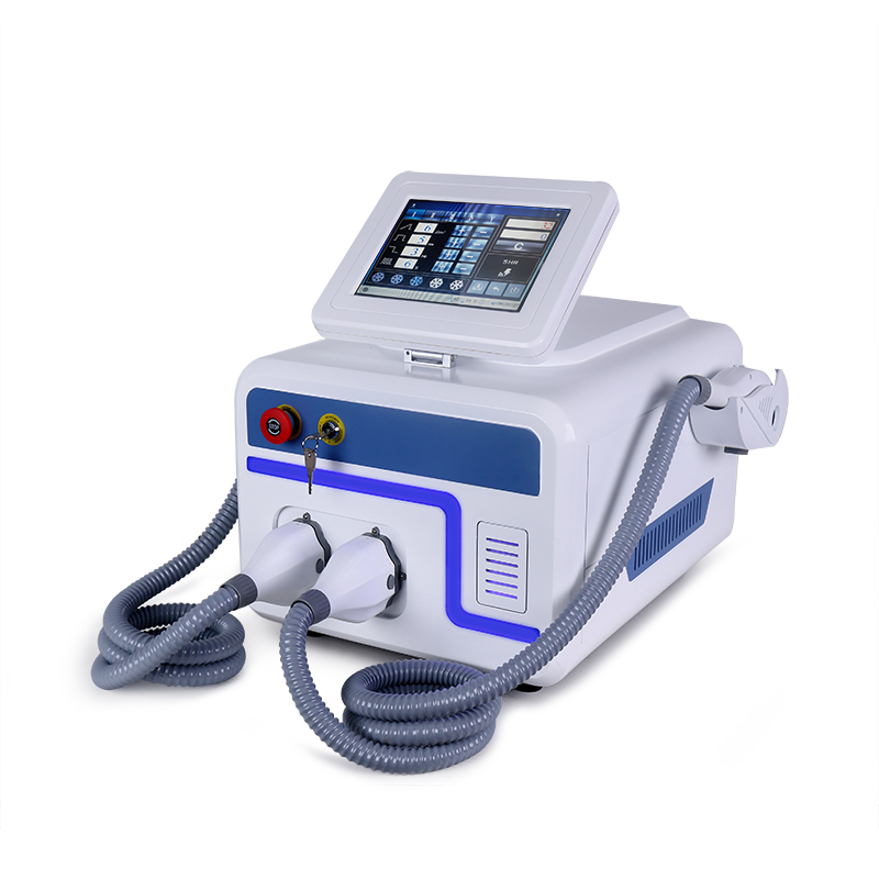 2 handles SHR E-light Hair Removal Laser Machine