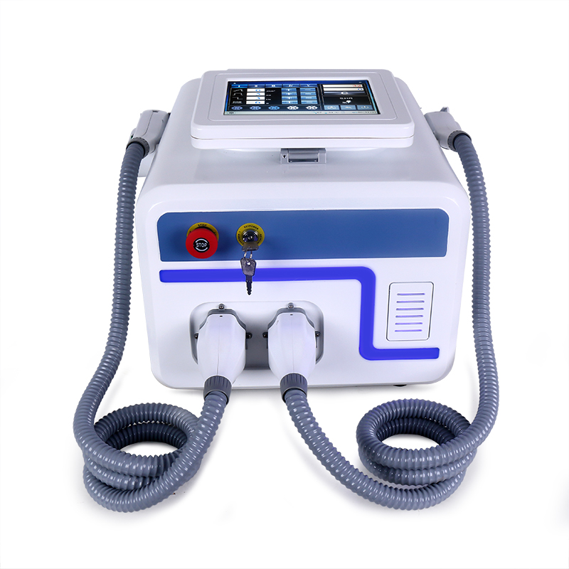 2 handles SHR E-light Hair Removal Laser Machine