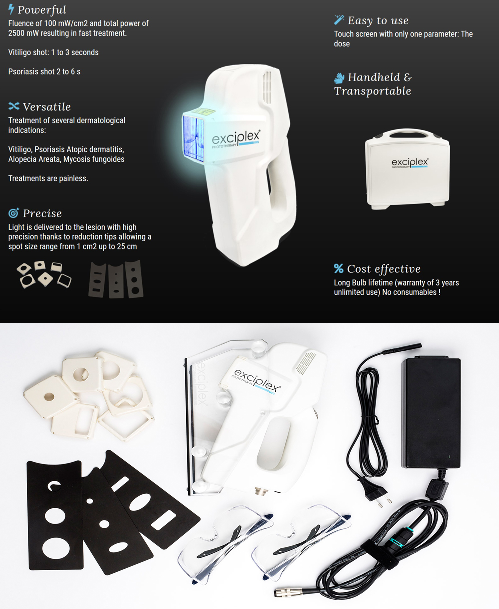 Exciplex 308nm Excimer System For Dermatology